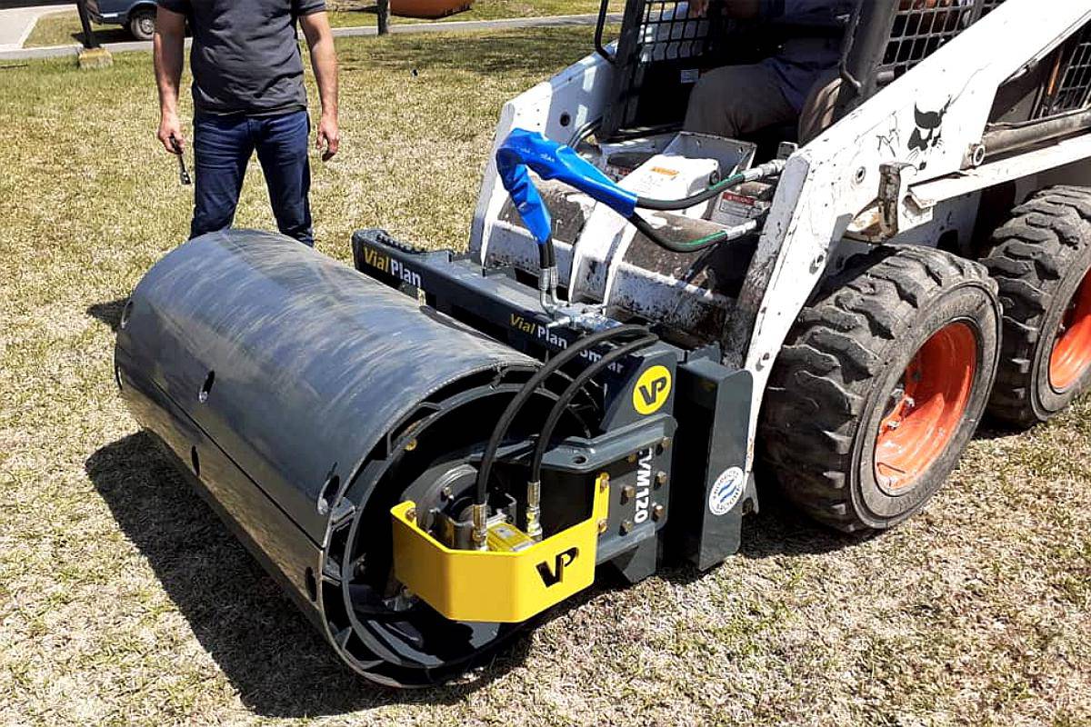 Compactador Capa - Implemento para Minicargadora