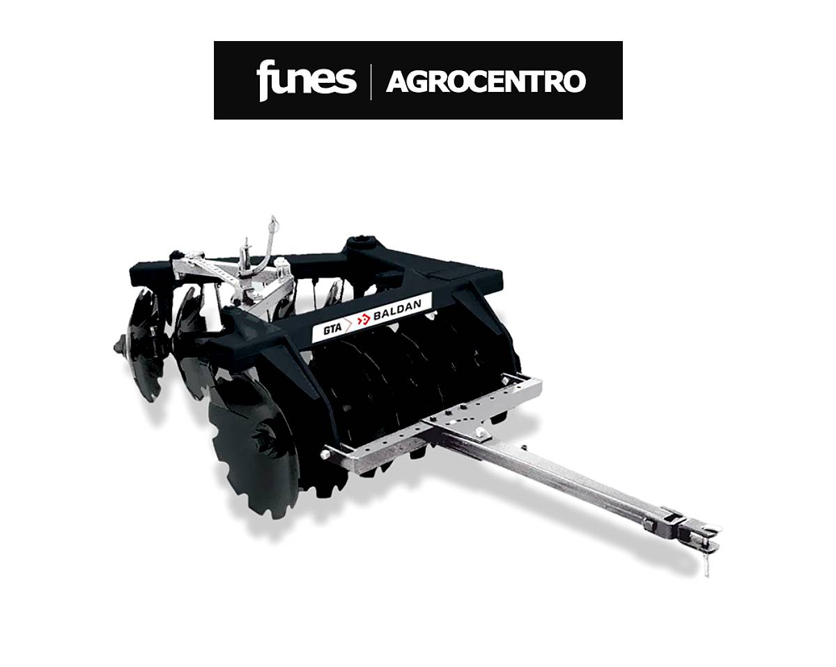 Rastra Aradora Pesada de Arrastre - Baldan GTA - Funes