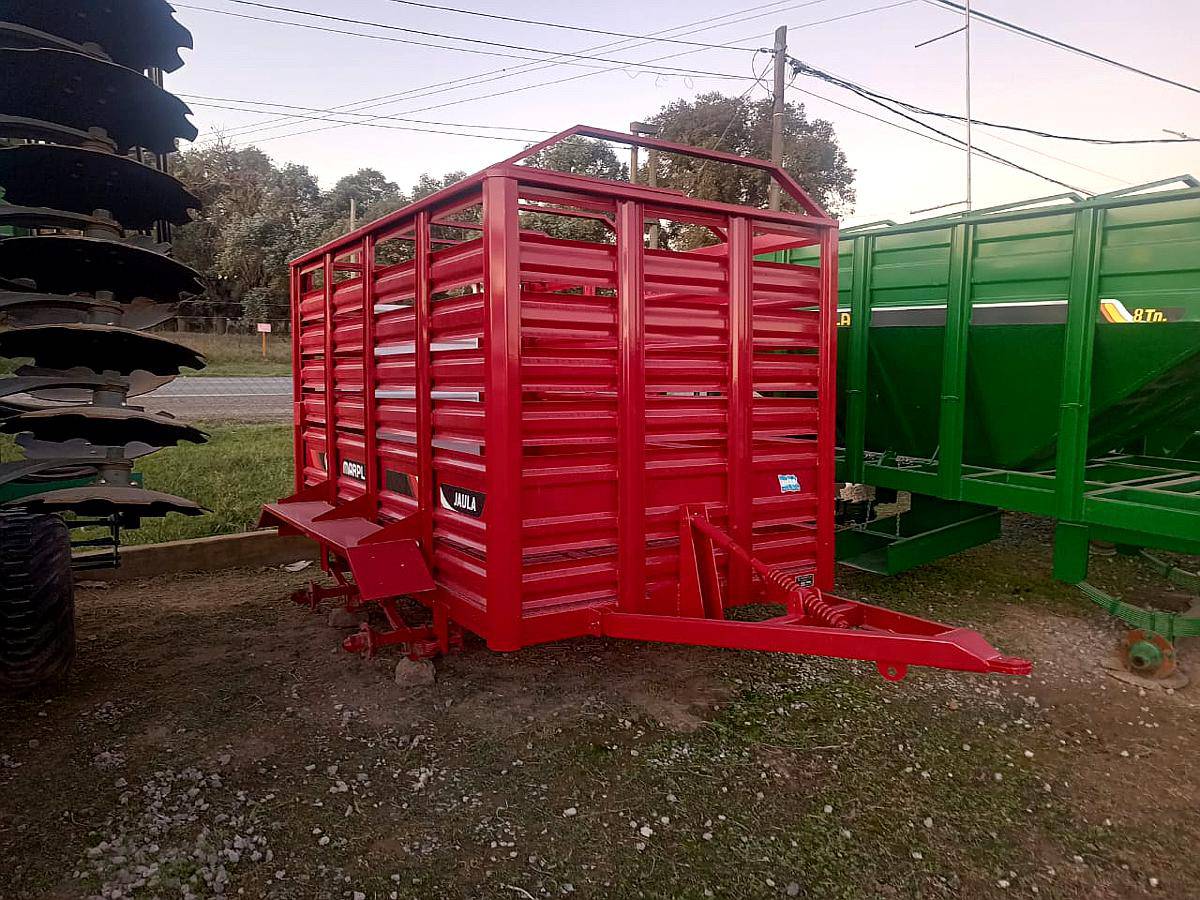 Acoplado Jaula Balancín Marpla Nuevo 5/6 Animales