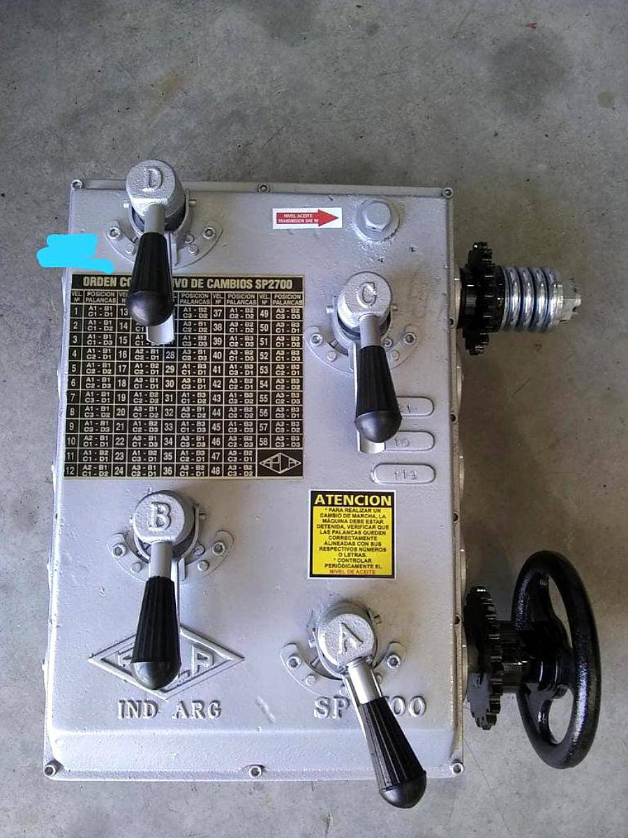 Caja Cambio Fertilizante / Semilla