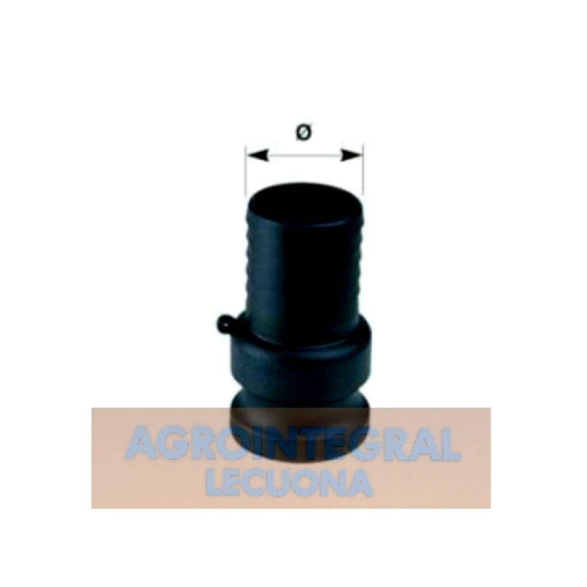 Adaptador Macho / Portamangueras e 3/4” BSP 13