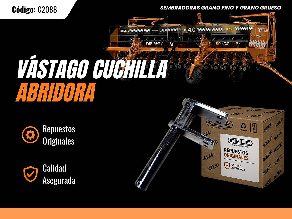 Vástago de Cuchilla Abridora