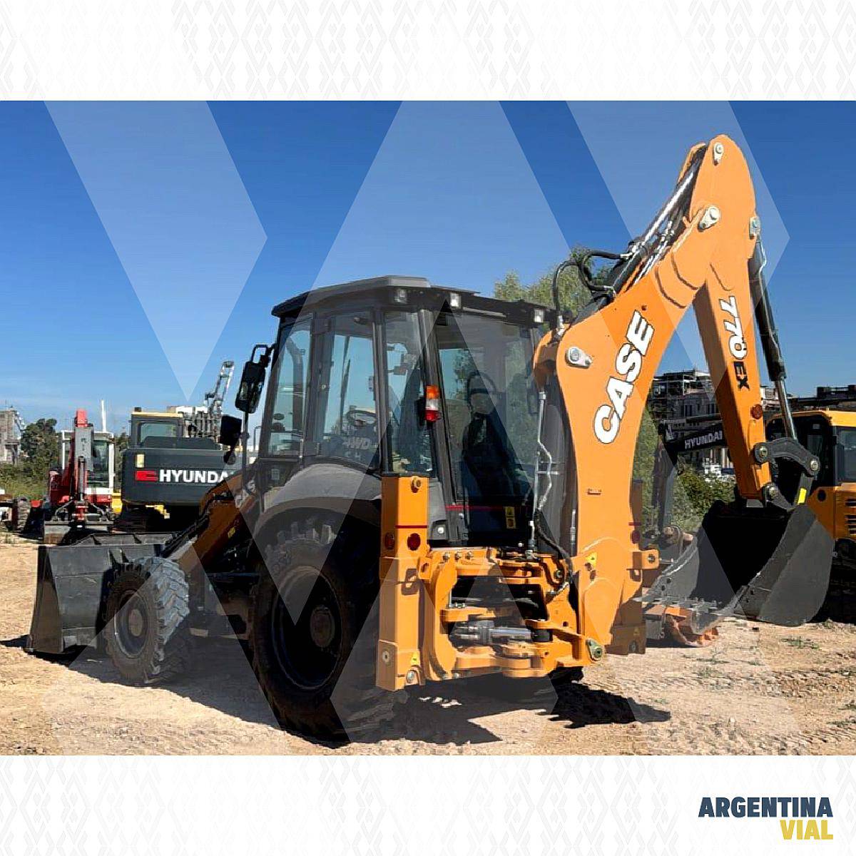 Pala con Retro Case 770 EX (id785)