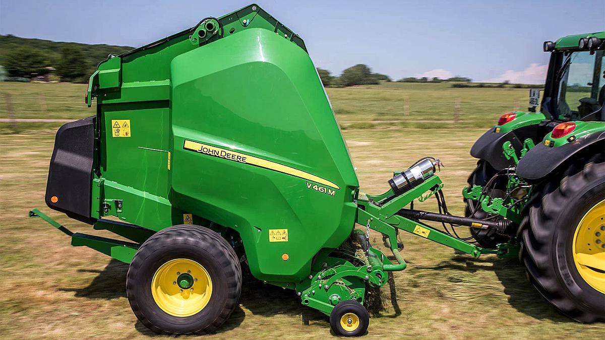 Nueva John Deere 461m. Rollo 1.20. sin Cutter
