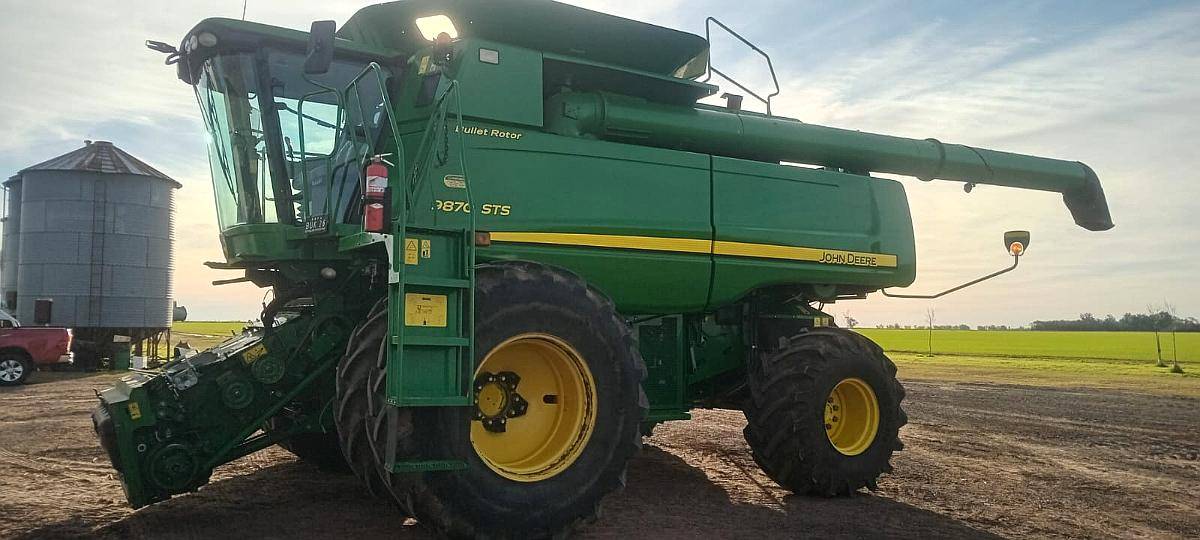 Cosechadora John Deere 9870 201 Doble Dual Drap. 40