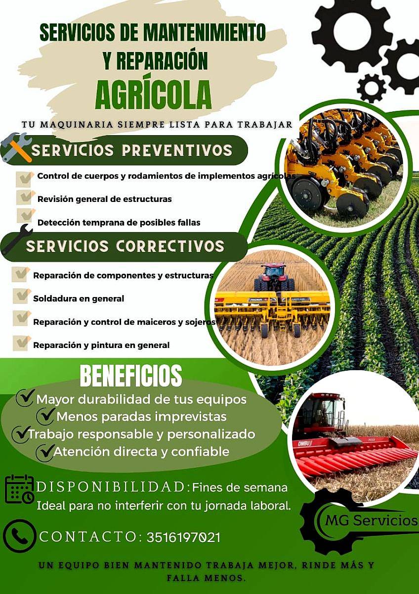 Mantenimiento Agricola, Restauraciones y Modificaciones