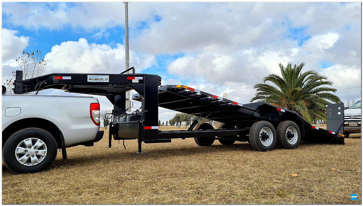 Trailer Semirremolque Basculante para 4 TN. Dos Ejes