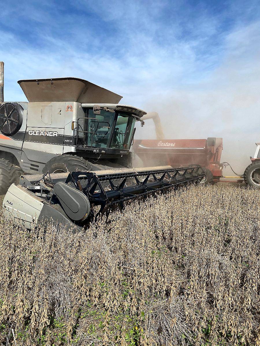 Gleaner a 85 Challenger 680 MF 9895