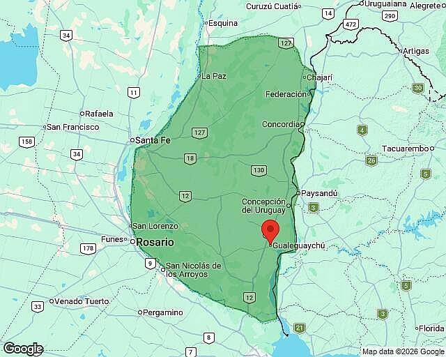 Vendo Chacra de 3 Hs en Ruta 20