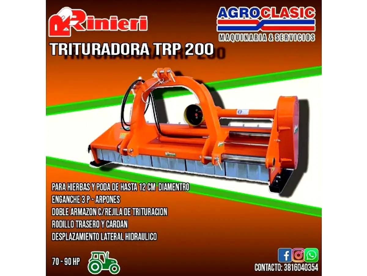 Trituradora Desmalezadora Rinieri TRP 200