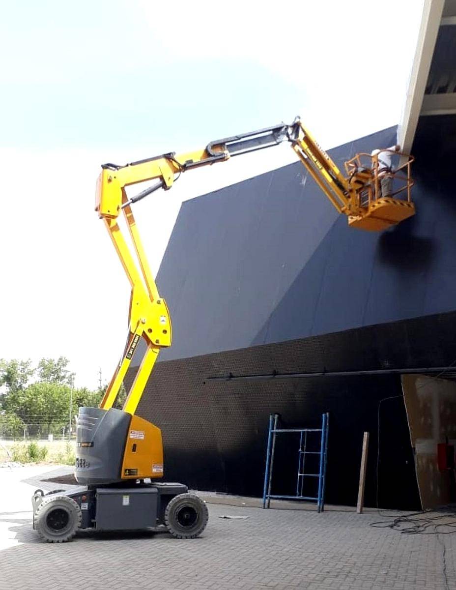 Plataforma Brazo Articulado 12m a Baterías Haulotte ( JLG )
