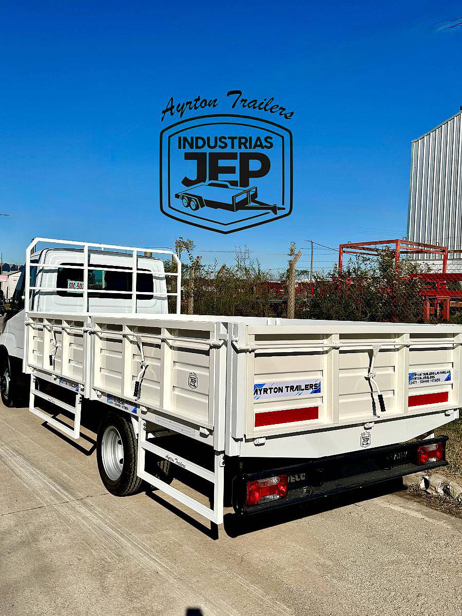 Carrocería Multiuso Baranda Volcable Camión Industrias Jep.