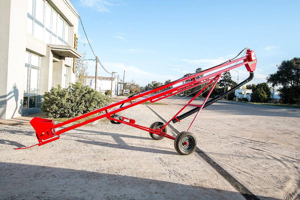 Norias Hidraulicas Transportables a Cangilones Pierini.