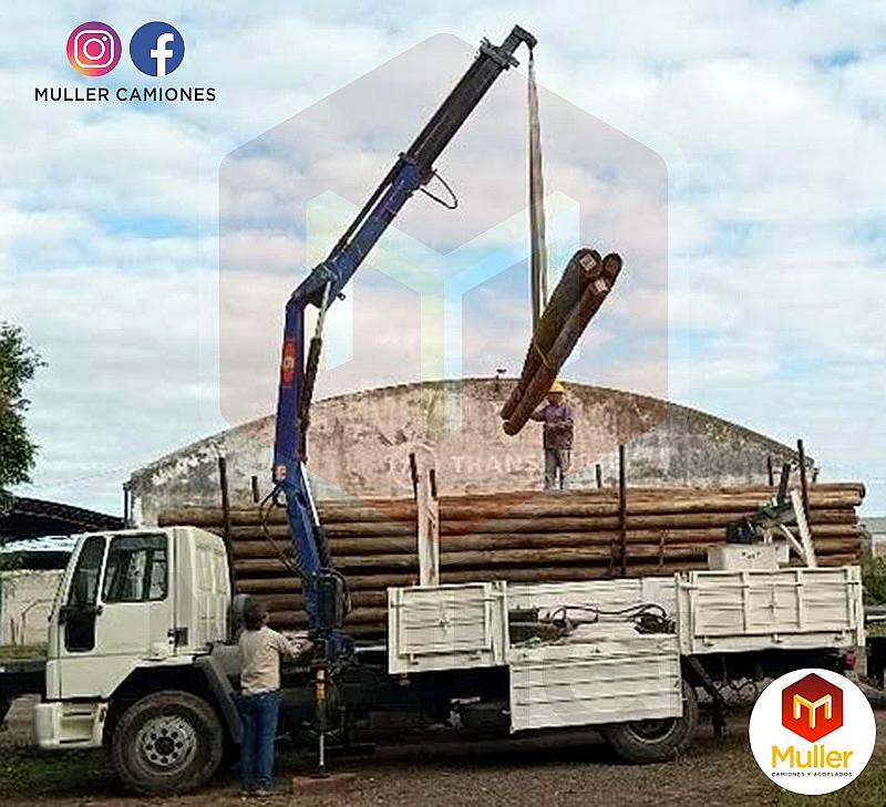 Ford Cargo 1317e Modelo 2010 con Hidro Grúa