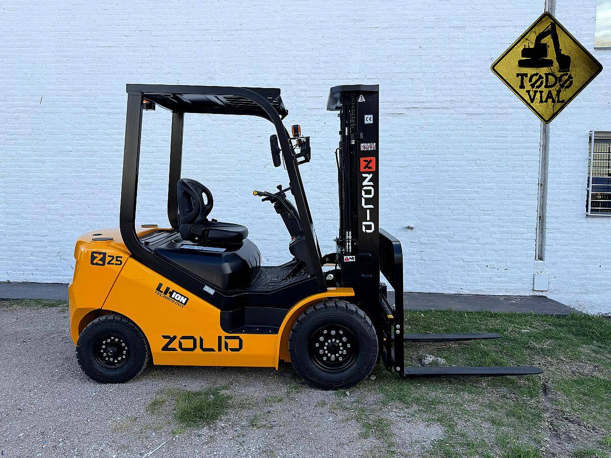 Zolid Z25e 2.500kg T/T 4.5mt Litio 80v/175a Permuto Todovial