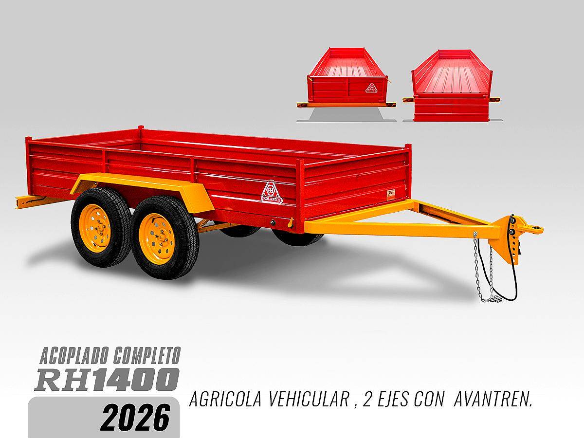 Acoplado Multipropósito Roland H 1400