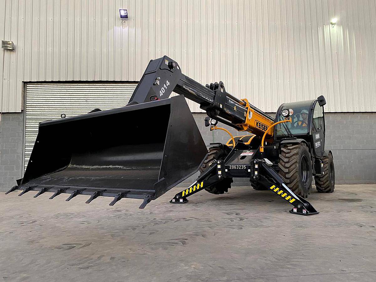 Manipulador Telescópico 4X4 Haulotte HTL4014 Pala Cargadora