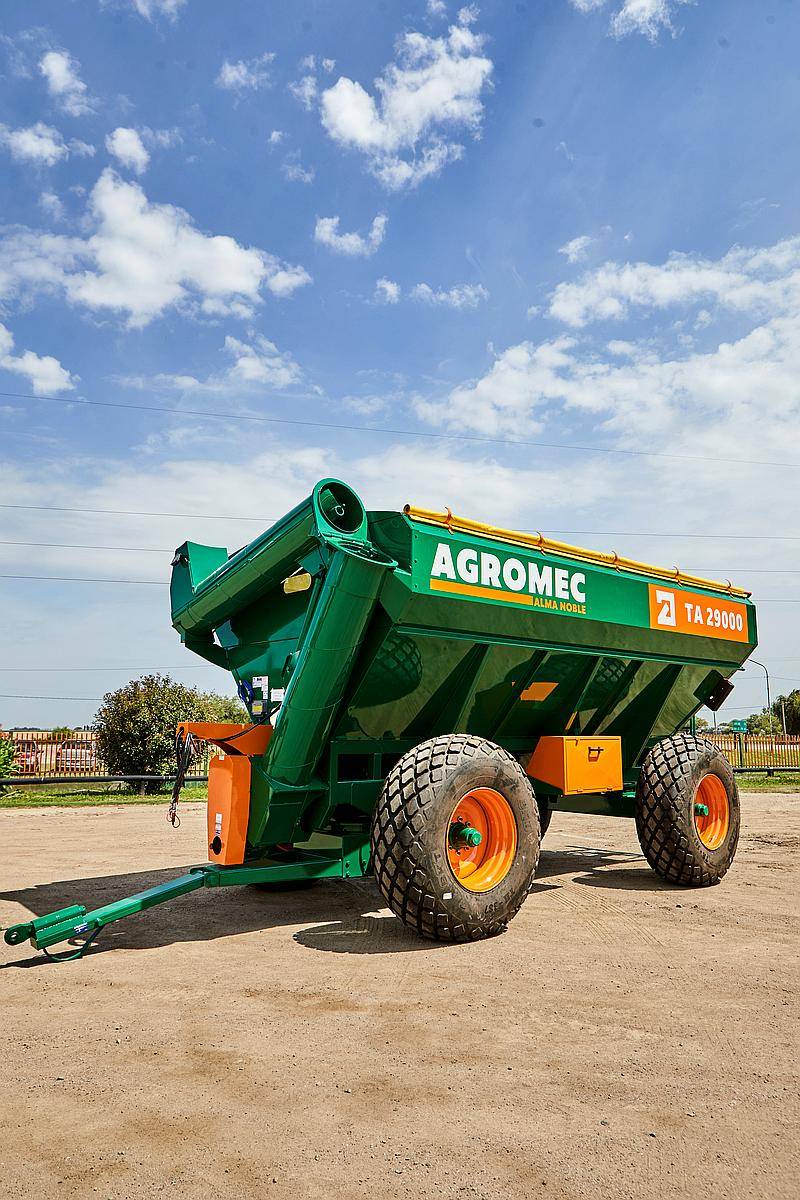 Acoplado Tolva Autodescargable 23 25 TN Agromec