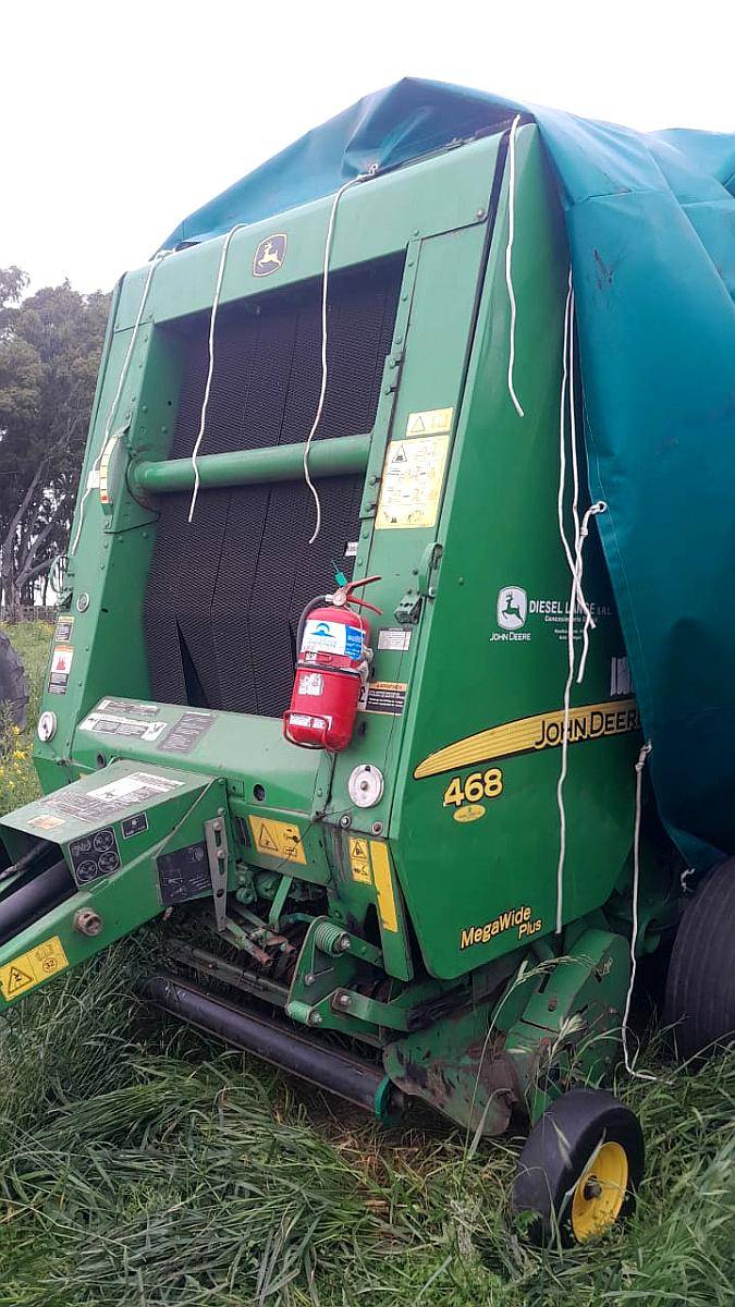 John Deere 468 MW. Atador. Reparada Completa para Trabajar