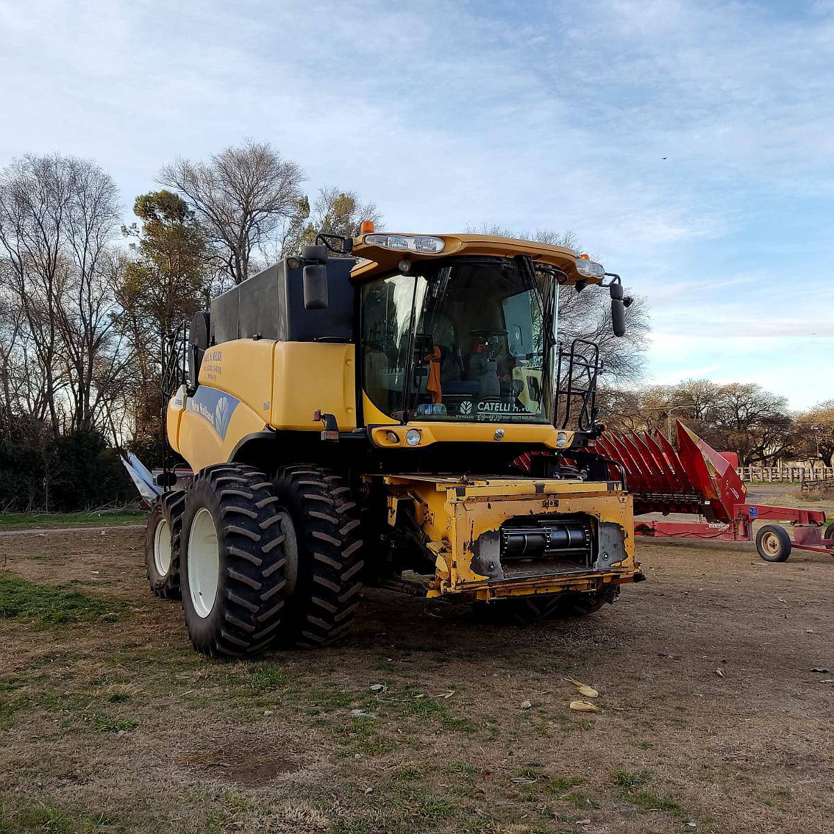 Nh CR 9060 - 35 P Draper - Piloto y Mapeo