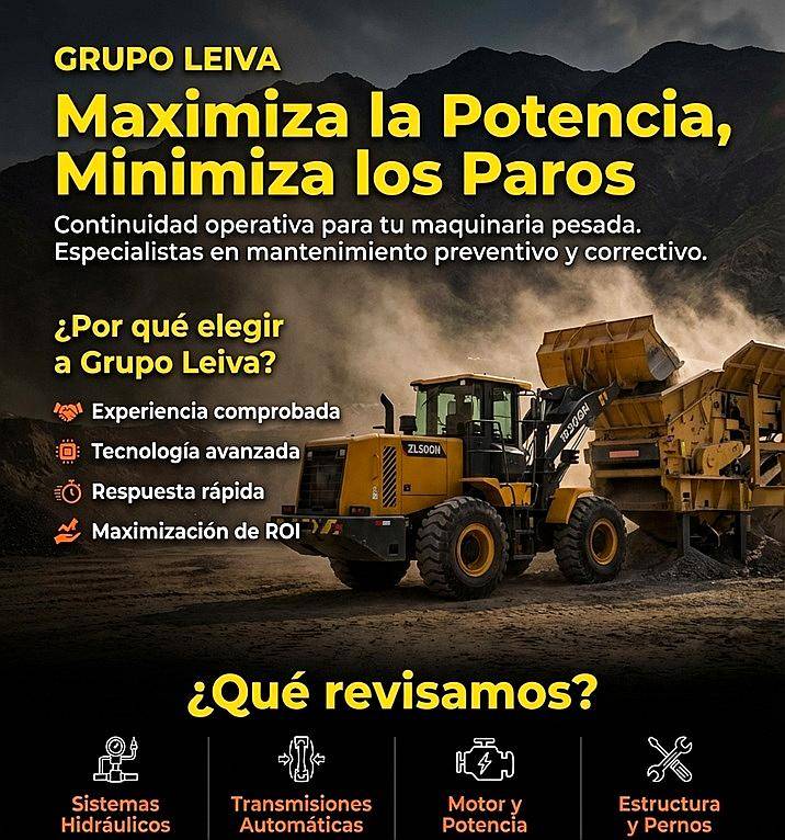 Servicio Técnico Xcmg: Palas, Motos y Transmisiones