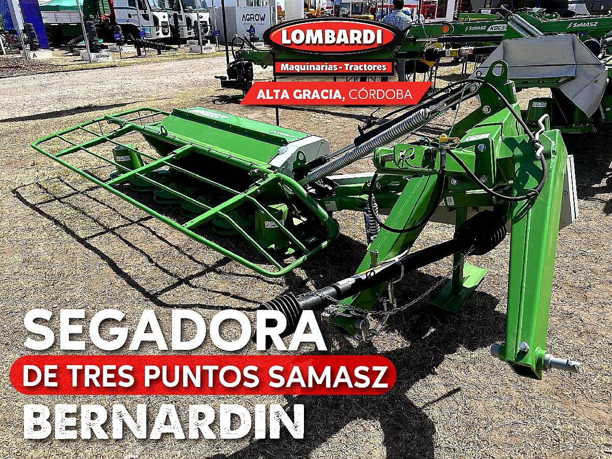 Segadora Bernardin Samasz de Arrastre y Acondicionador