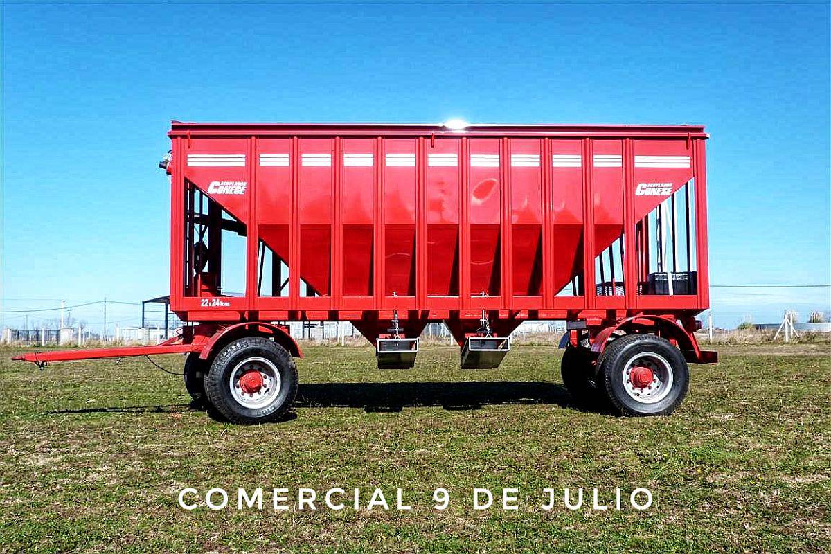 Acoplado Tolva Fertilizante 24tt Doble Cono Conese