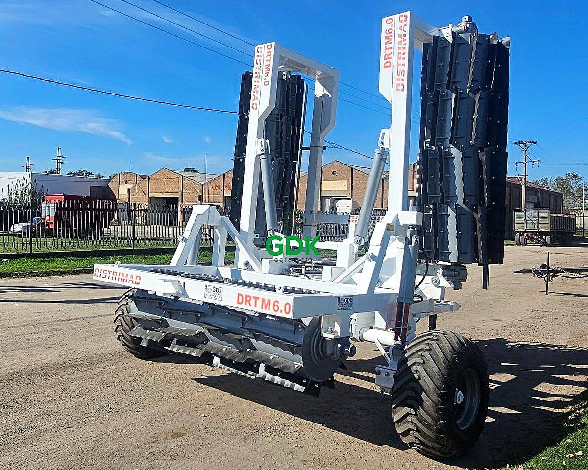 Rolo Triturador de Rastrojos Drtm 6 Mts Distrimaq. Disponibl