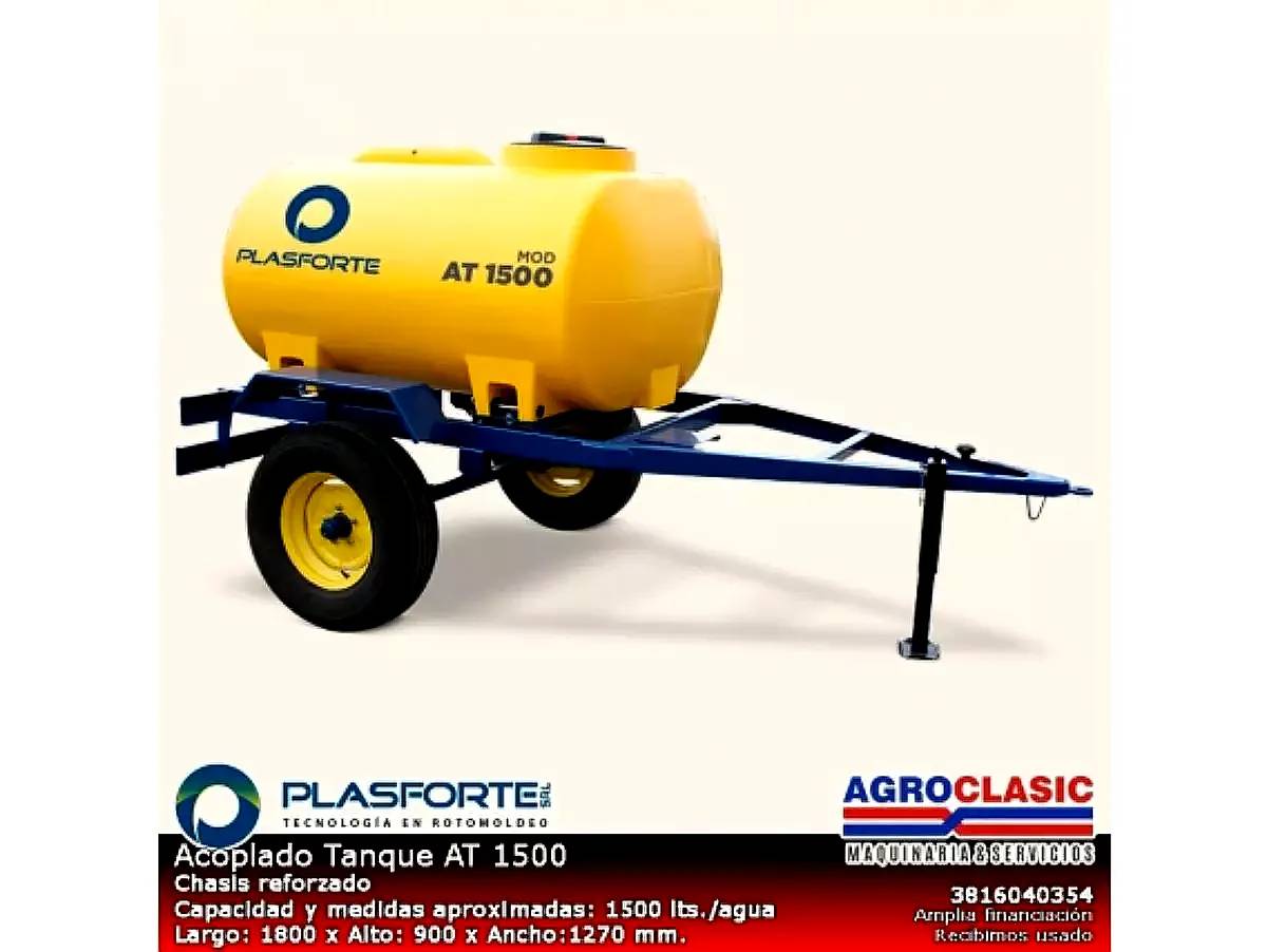 Acoplado Tanque Plasforte AT 1500