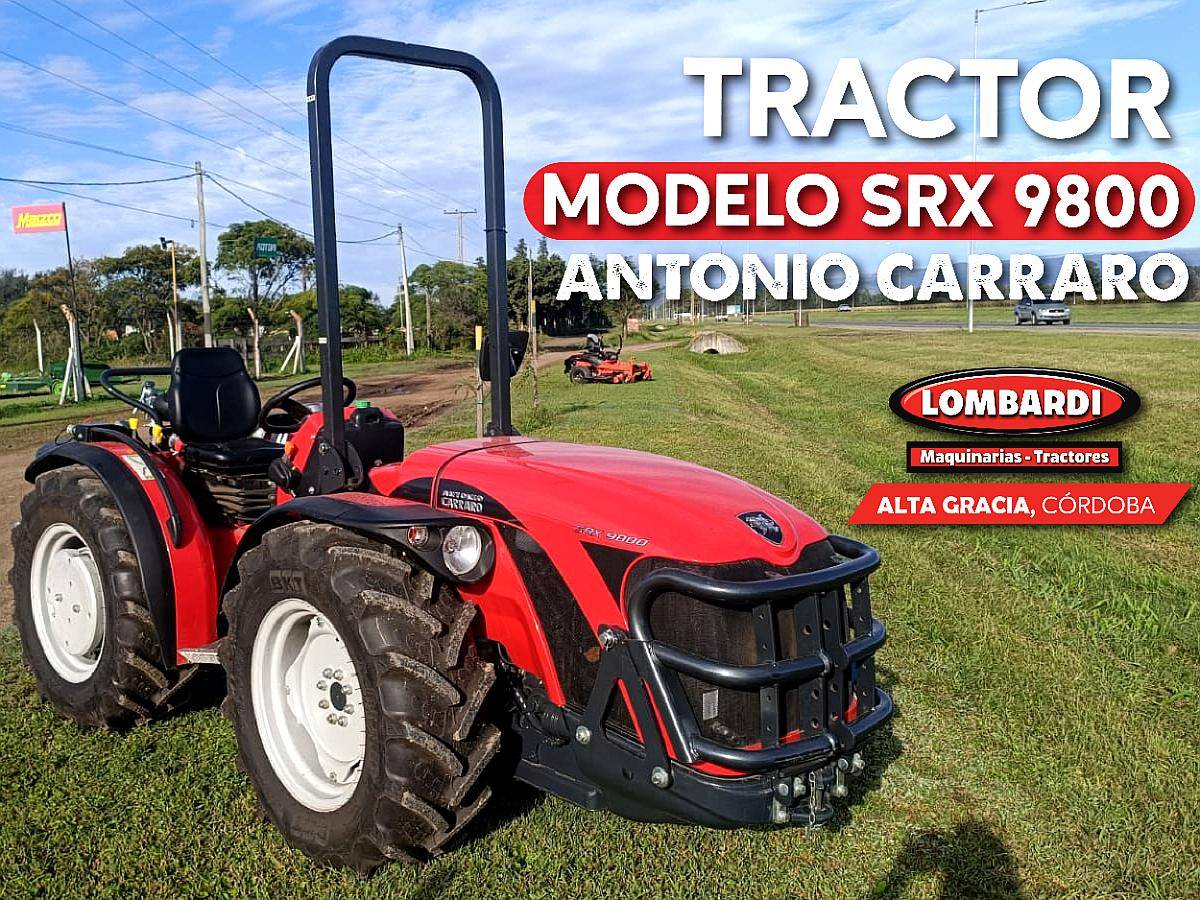 Tractor Antonio Carraro SRX 9800 Equipo Nuevo