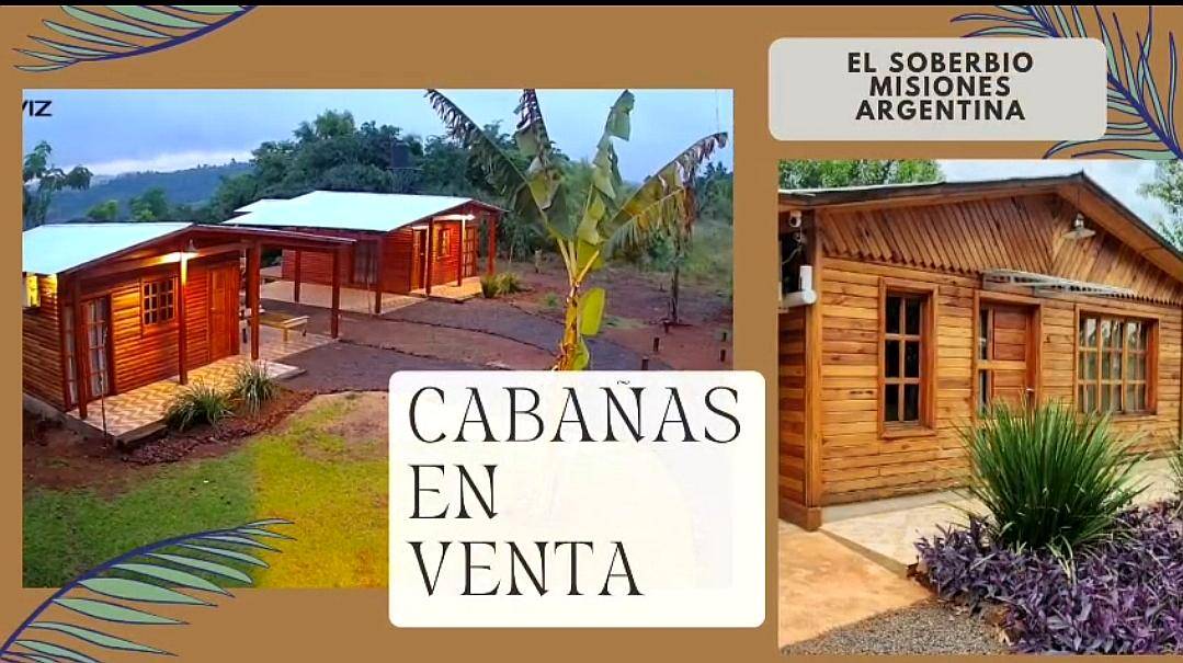 Oferta 3 Cabañas Equipadas