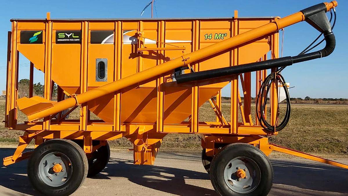 Acoplado Tolva Semilla/fertilizante de 14 M3