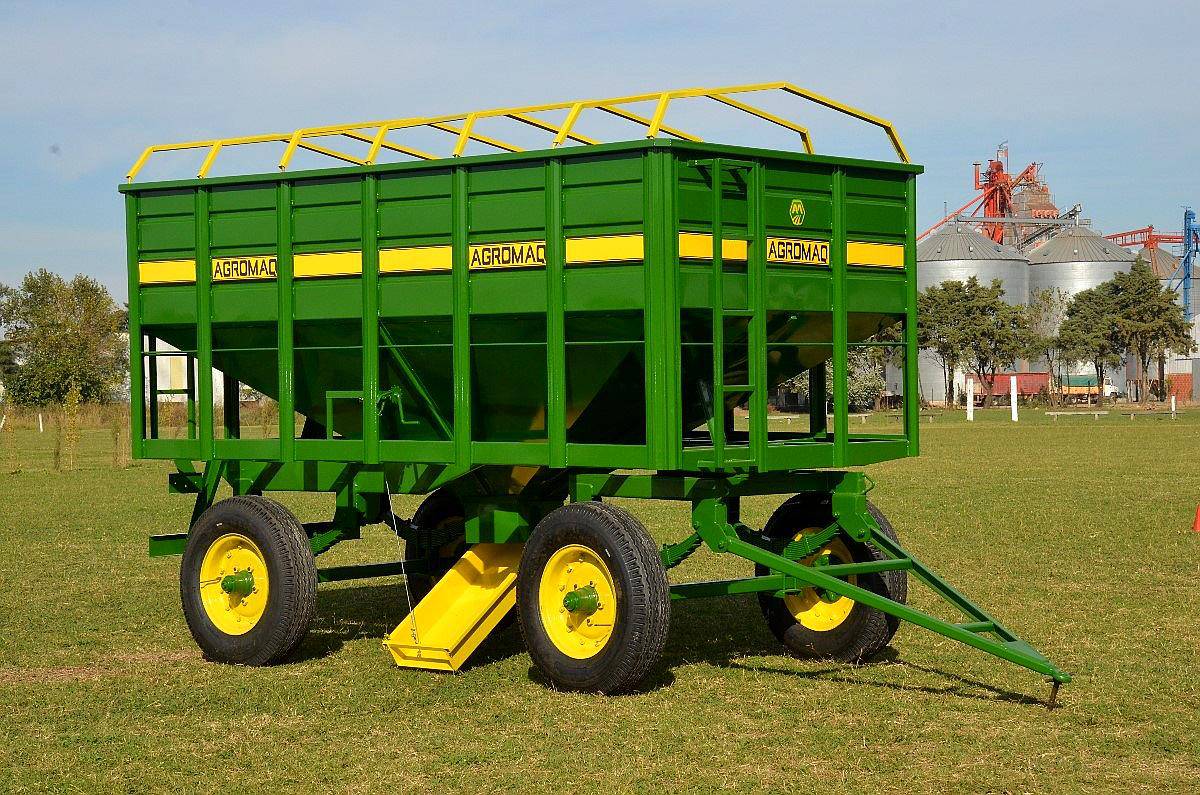 Acoplado Tolva Cerealera - Silera - de 10tn. 12 MT- Tolvero.