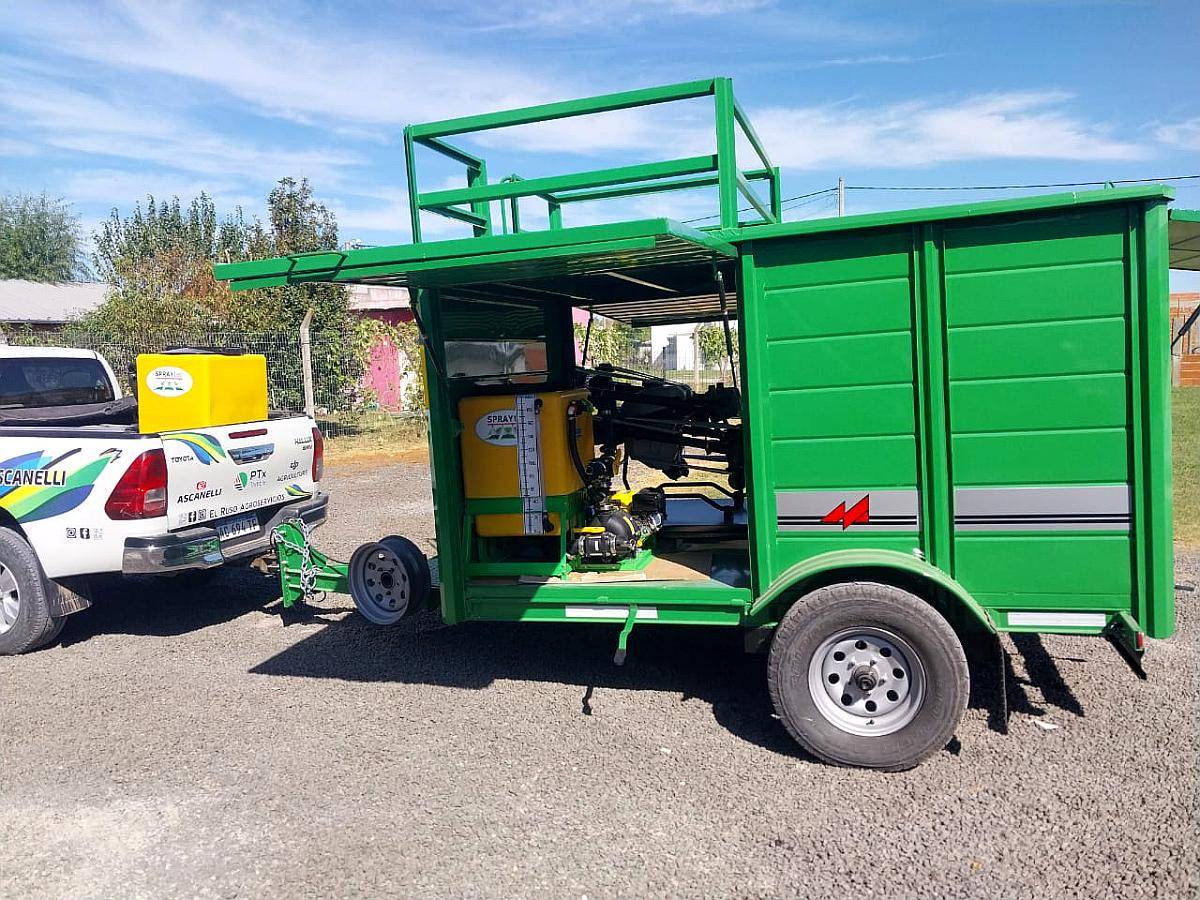 Trailer para Drones Mancini de UN Eje