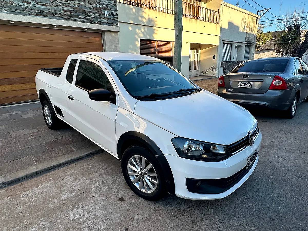 Unico Dueño km Reales. Volkswagen Saveiro 1.6 GP C/extendida