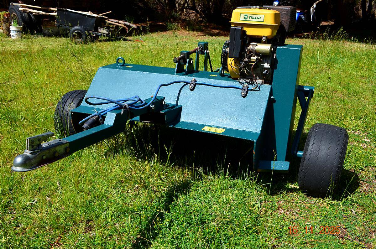 Desmalezadora Autónoma para Cuatriciclos o Tractorcitos