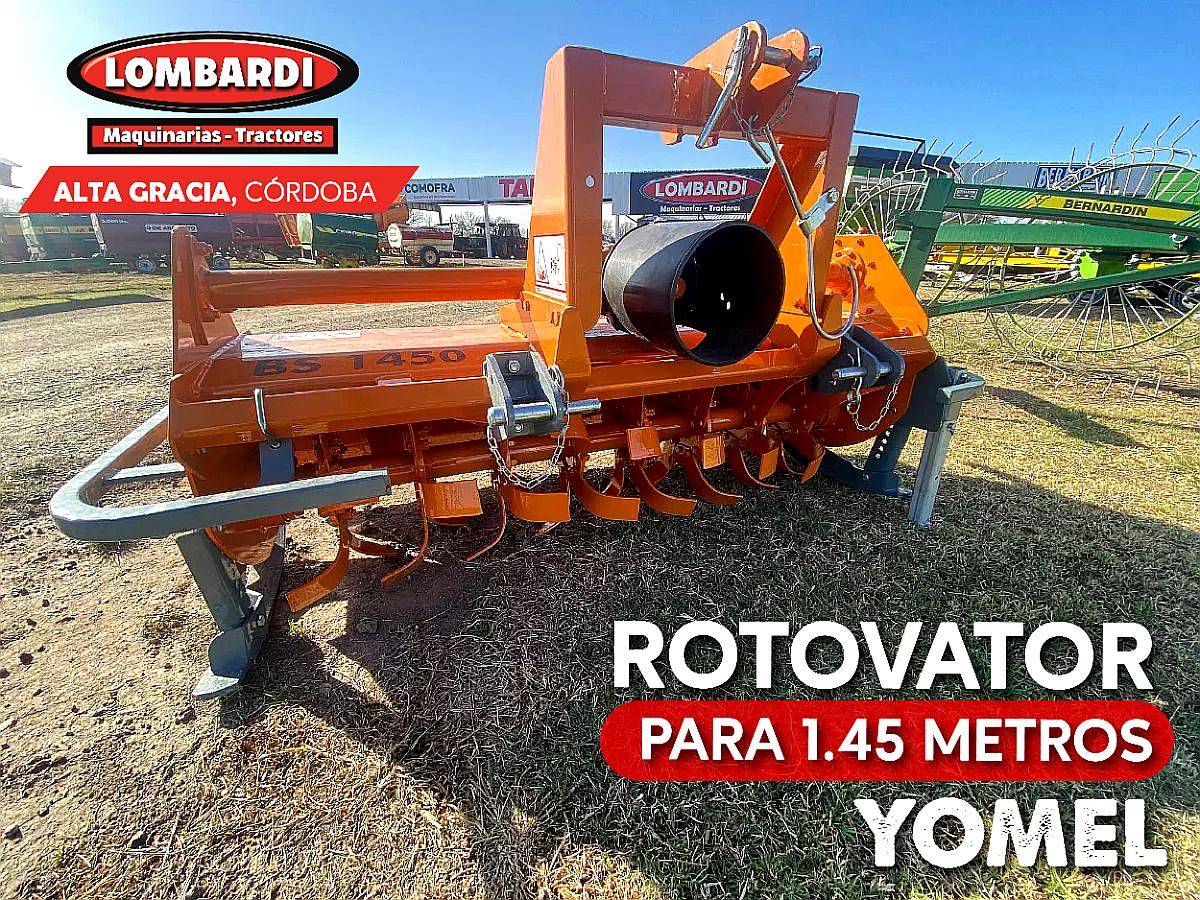 Rotovator Yomel 1.45mts Cheques + Entrega Inmediata