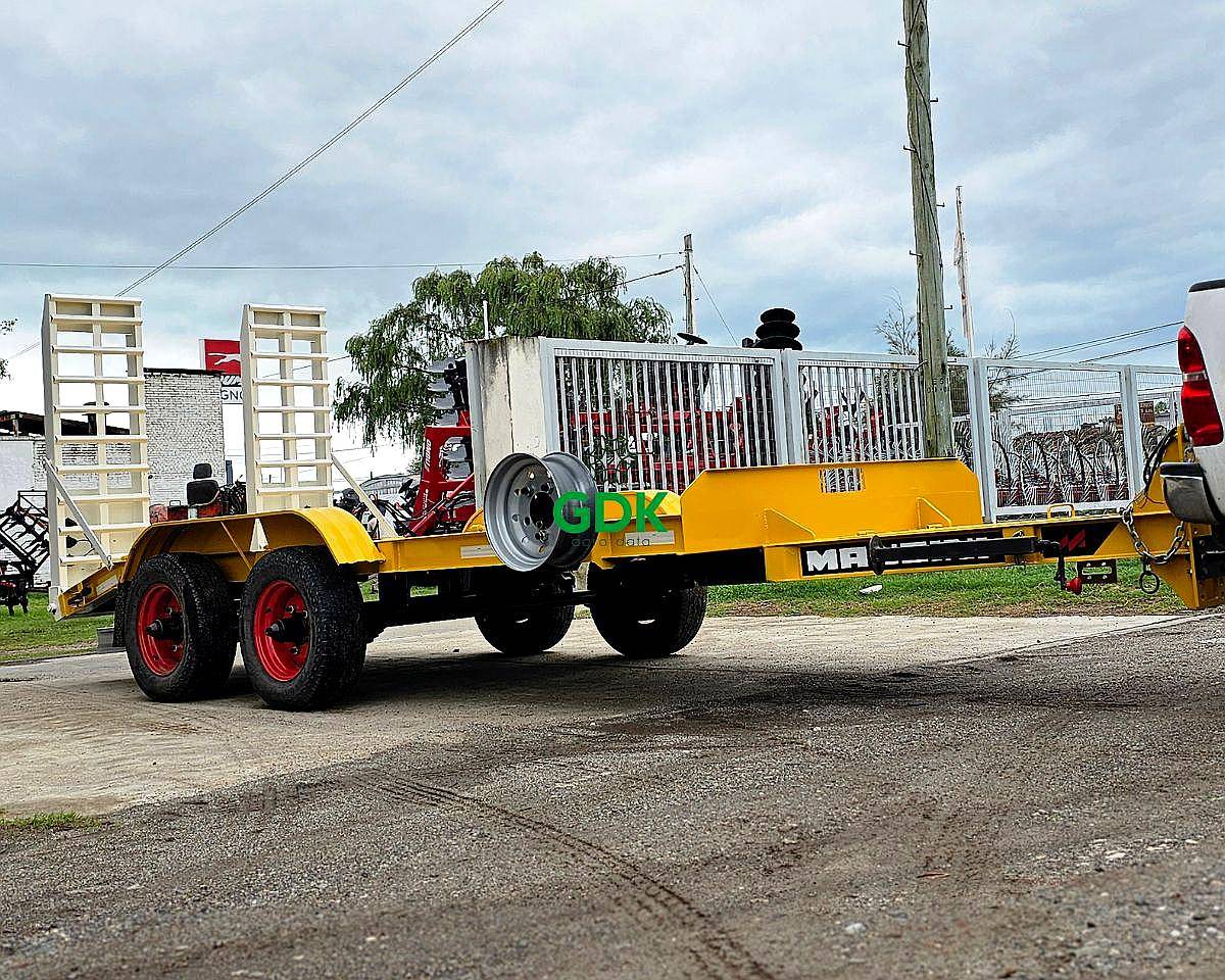 Carreton Tipo Trailer 6tn con Rampa Trasera . 4x2. Mancini