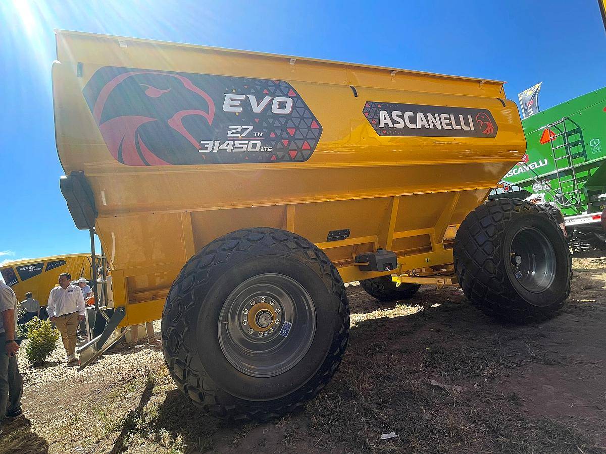 Tolva Autodescargable Ascanelli Línea EVO 27 TN - 31.450