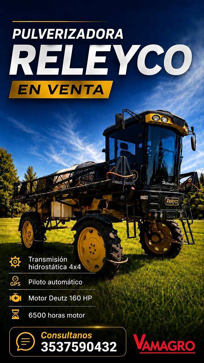Pulverizador Releyco 2011 4X4 3000lts