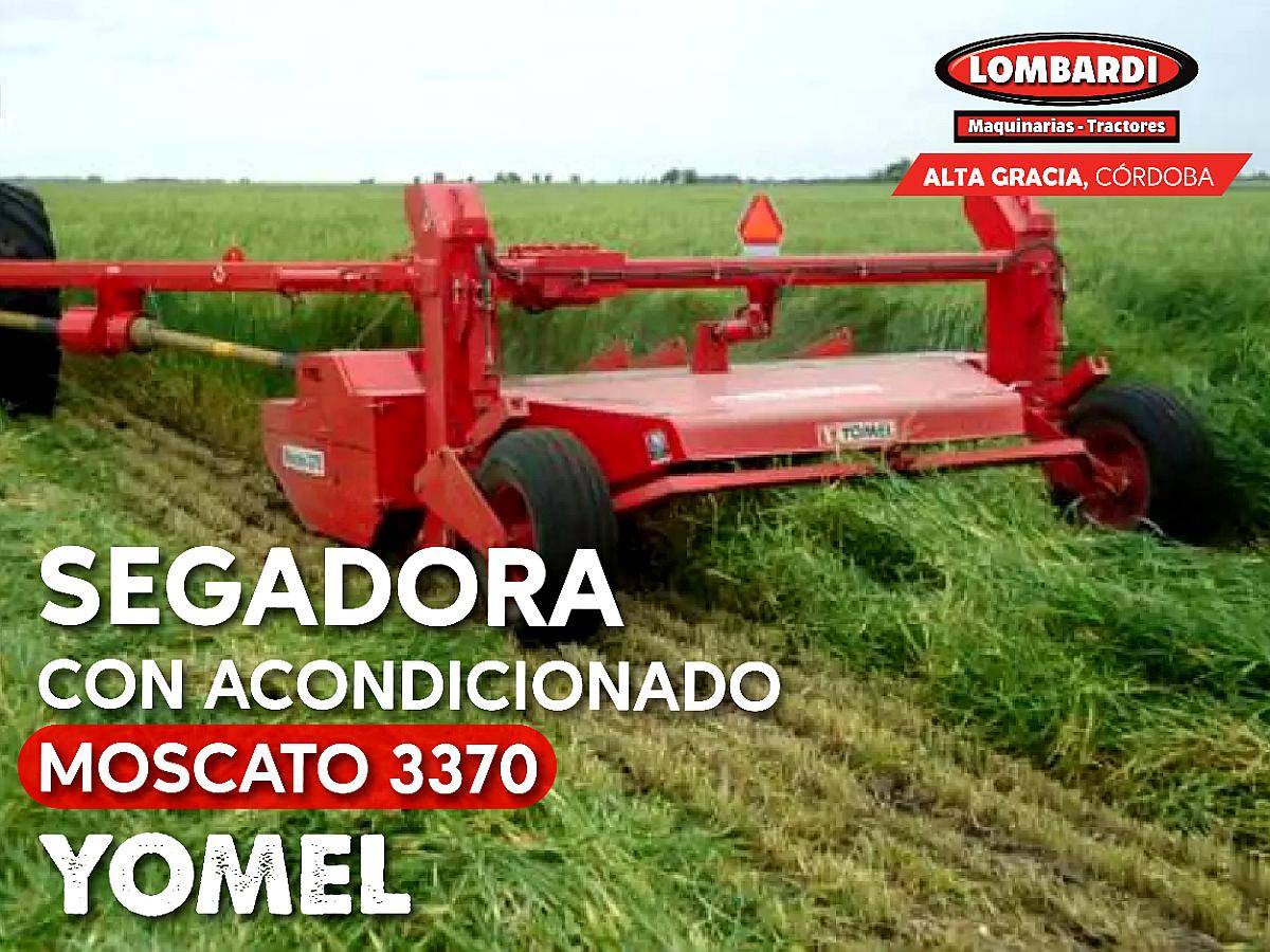 Segadora con Acondicionado Yomel Moscato 3370