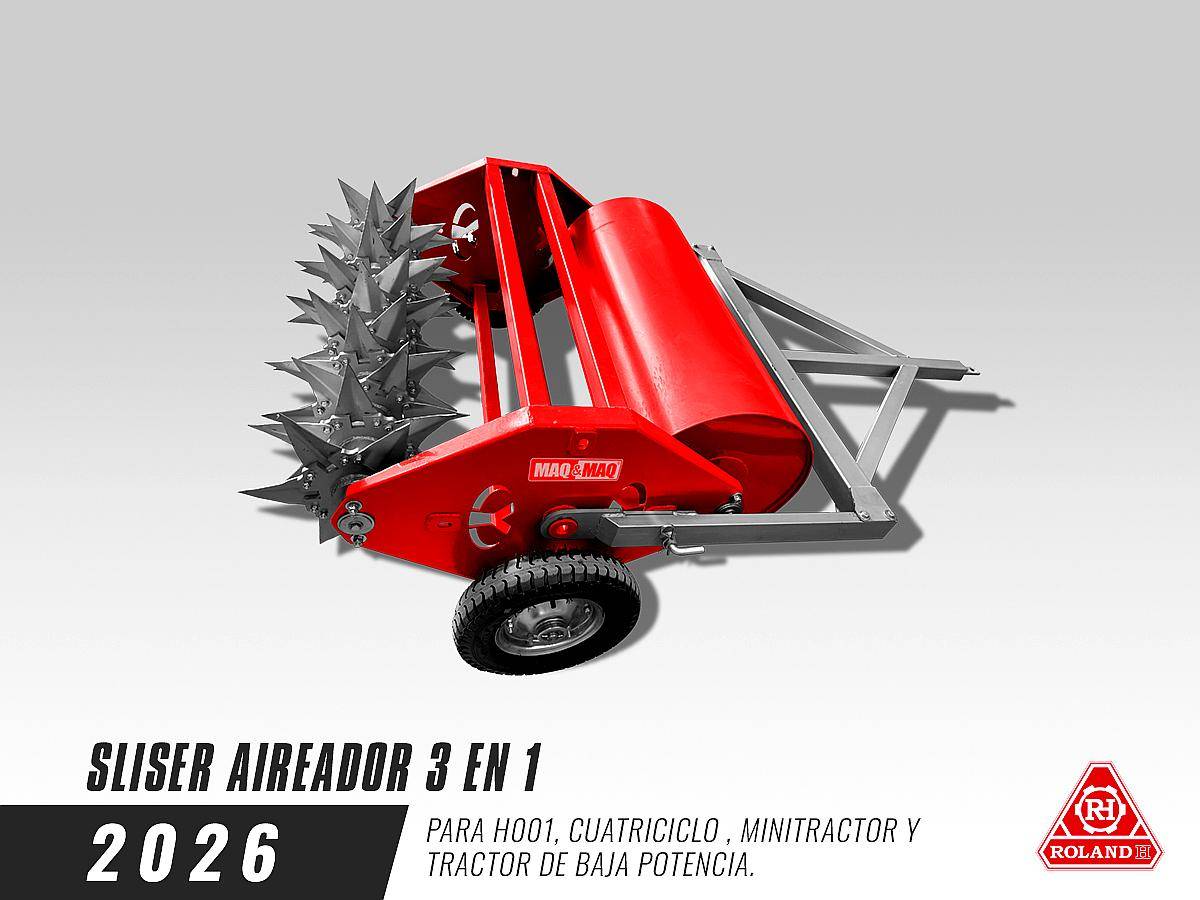 Sliser Aireador 3 en 1 (rolo Liso + Sliser) Roland H