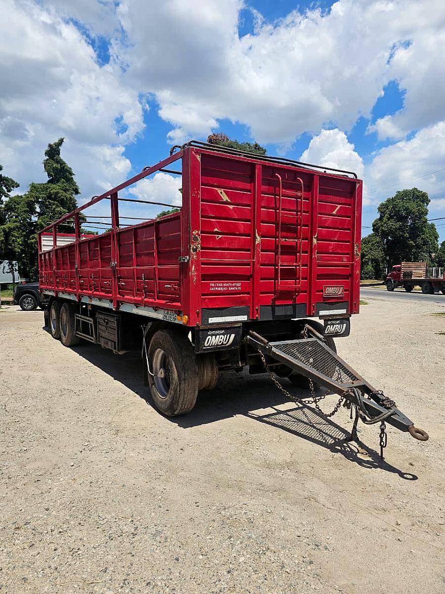 Acoplado 3 Ejes Baranda Volcable Ombu Mod. 2015