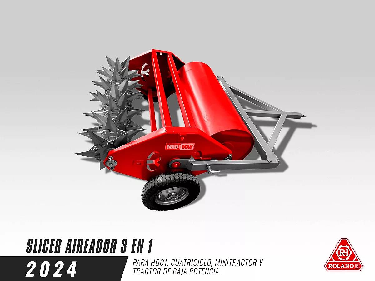 Sliser Aireador Maqymaq (rolo Liso + Sliser)