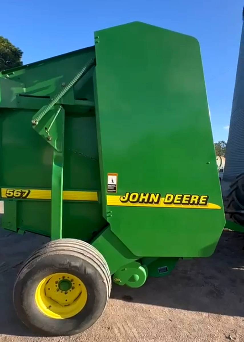 Rotoenfardadora John Deere 567 año 2002