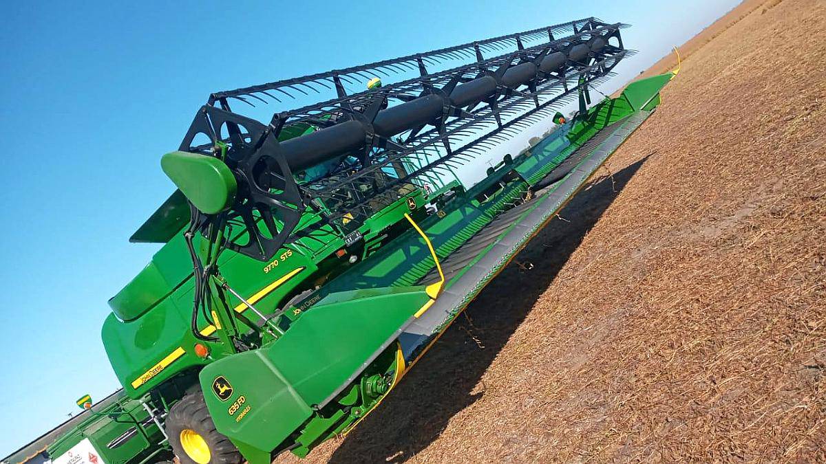 John Deere 9770 STS año 2014. DD 640fd. R4320 HS. Piloto - Agroads