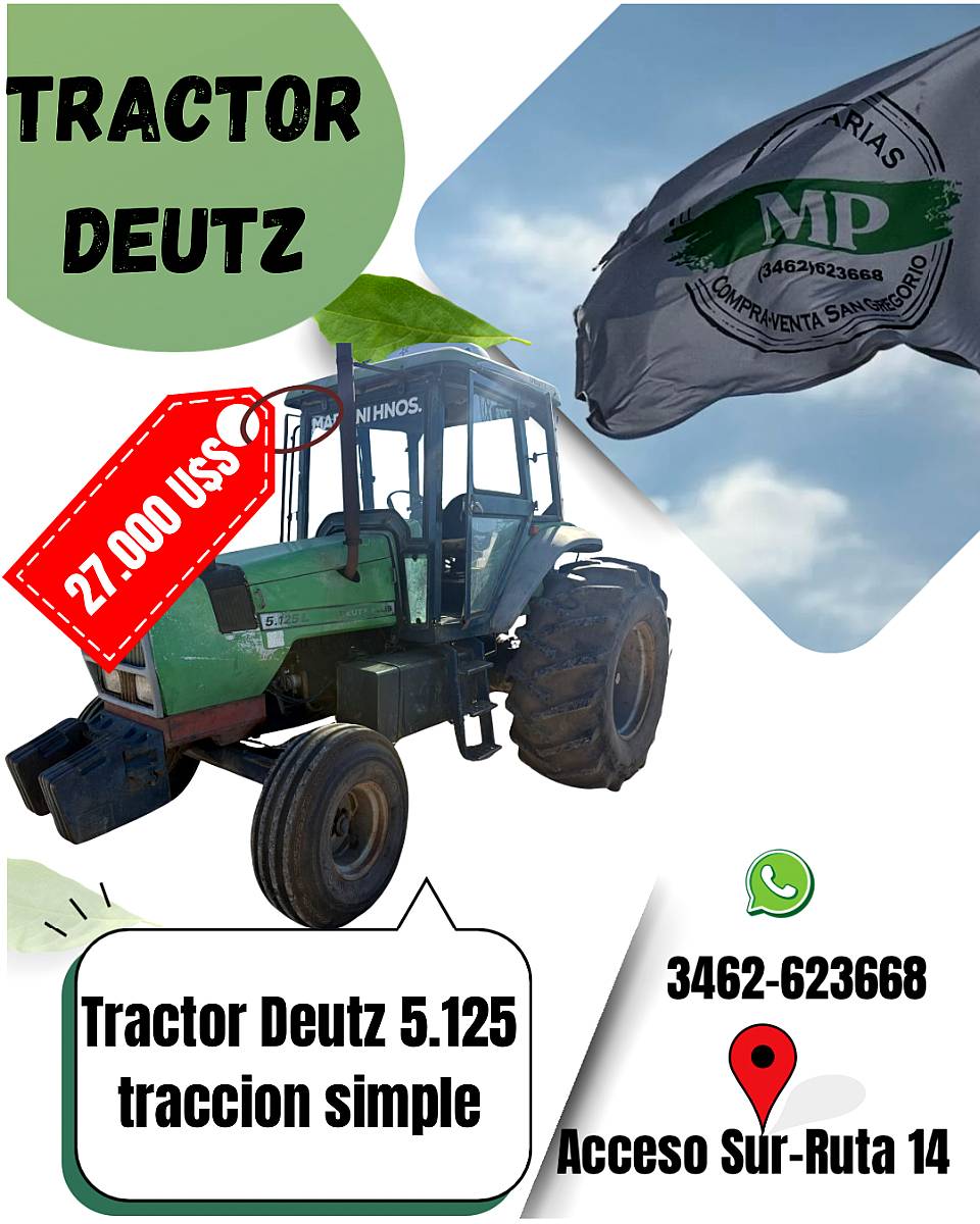 Tractor de Tracción Simple