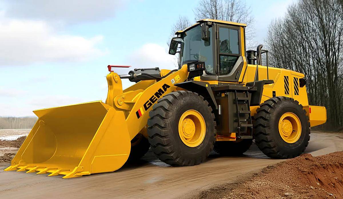 Pala Cargadora Frontal Marca Gema C95