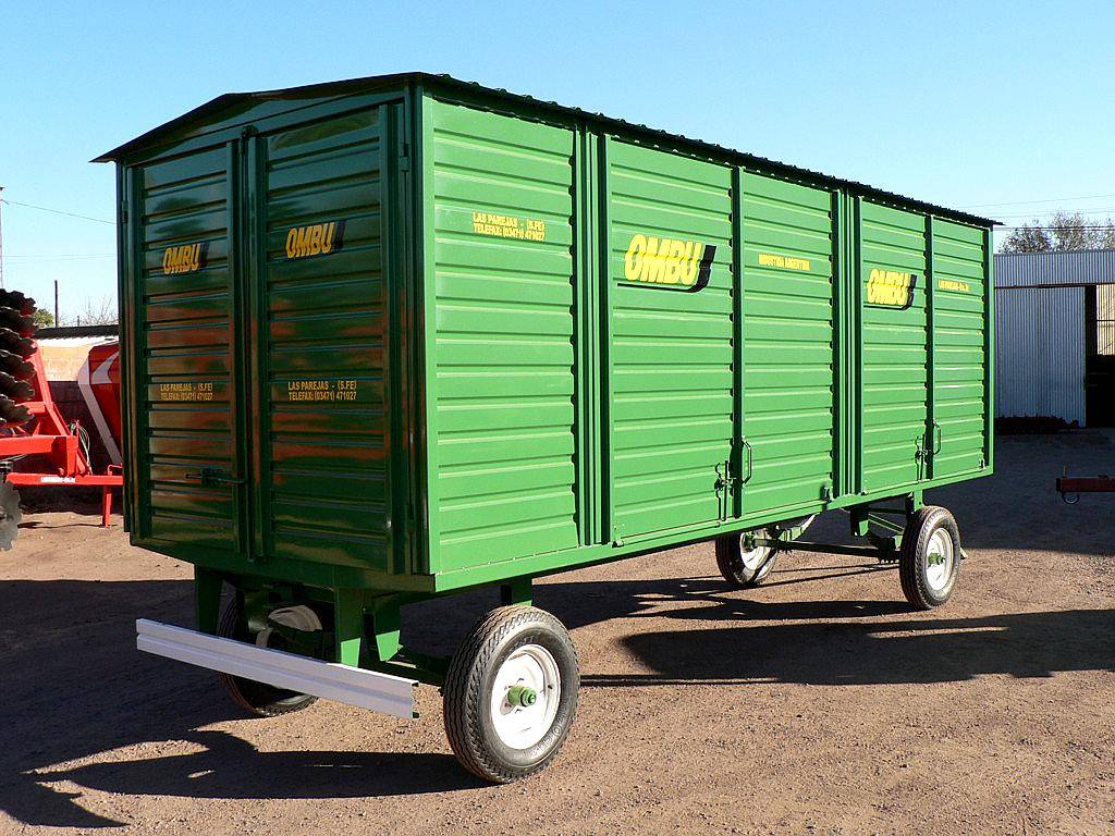 Acoplado Casilla Tipo Taller 5.80x2.11 C/ Techo Ombu