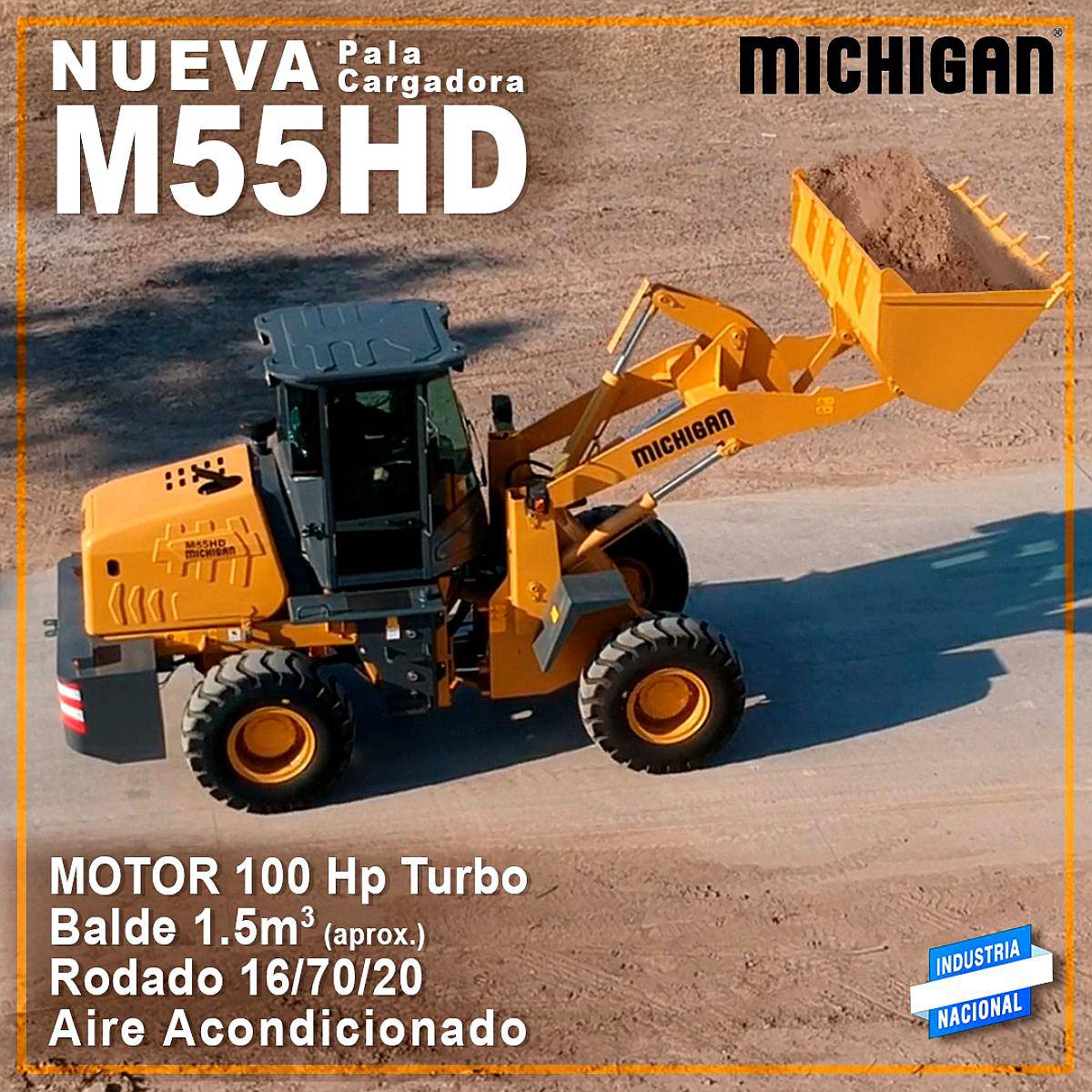 Pala Cargadora Michigan M55hd